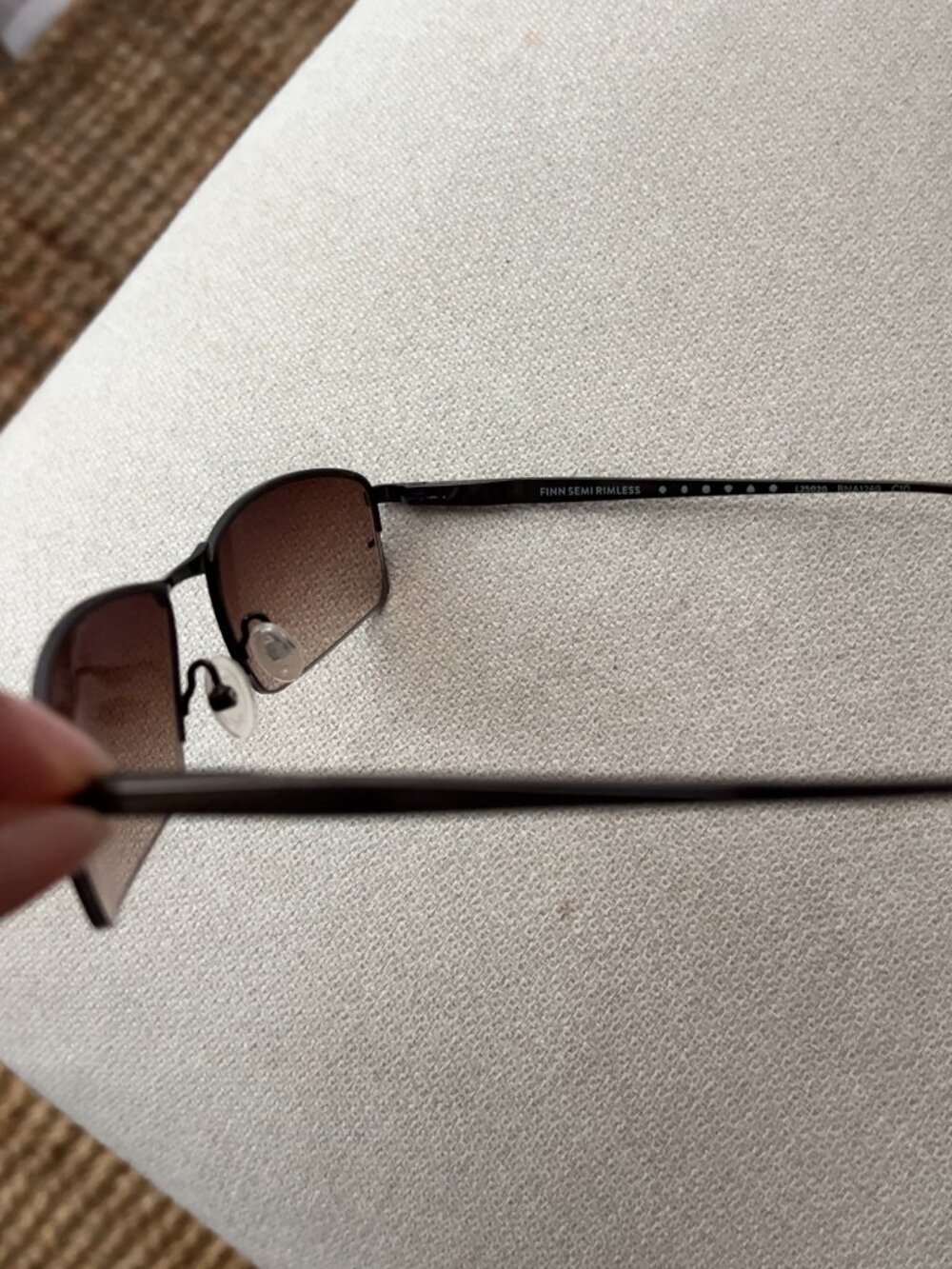 NEW Bailey Nelson Semi Rimless Sunglasses - Picture 2 of 4